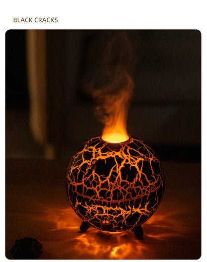 Colorful Atmosphere Lamp USB Humidifier with Essential Oil Diffuser - Smarsty