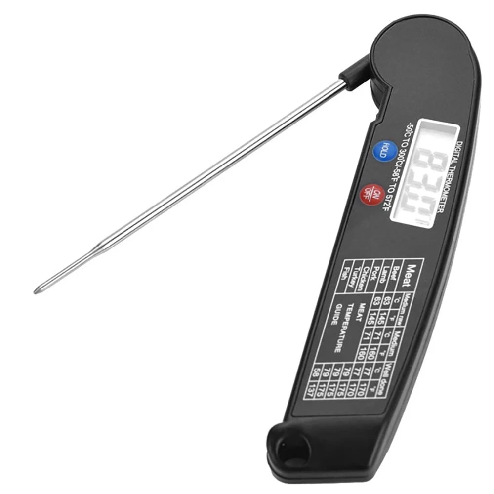 Foldable Digital Food Thermometer for Perfect Cooking - Smarsty
