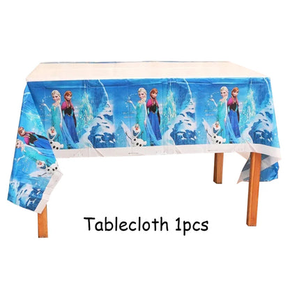 Frozen Princess Birthday Party Tableware Set - Smarsty