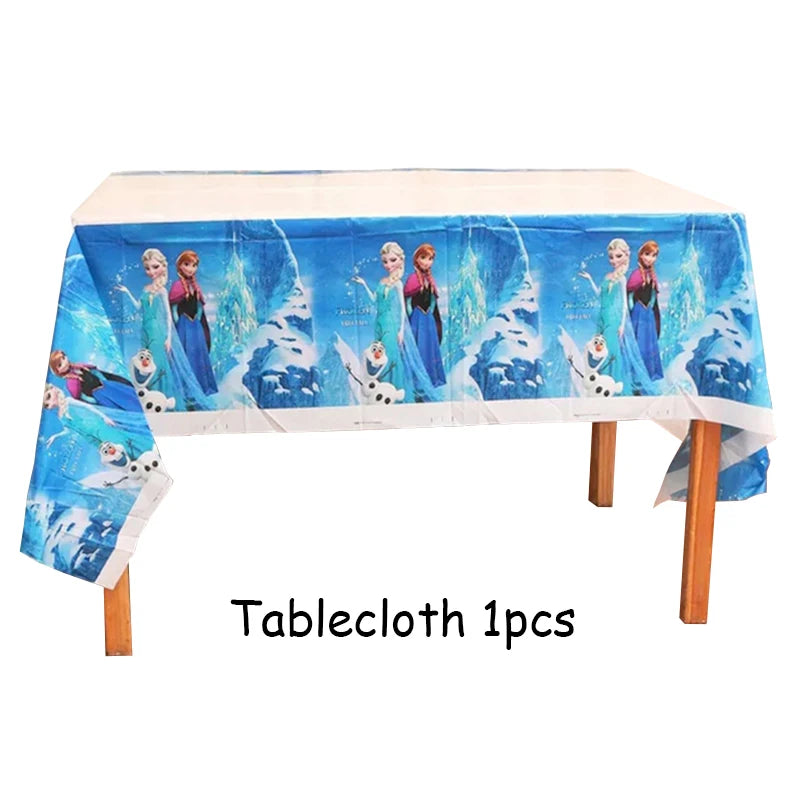 Frozen Princess Birthday Party Tableware Set - Smarsty