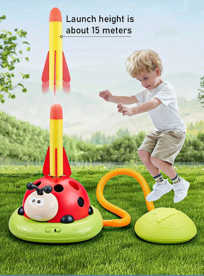Upgrade Ladybug sporting toys Baseball 2/3/4/5-In-1 Sports Skipping Rope Machine Ferrule Jumping Toy Children Outdoor Play Games - Smarsty