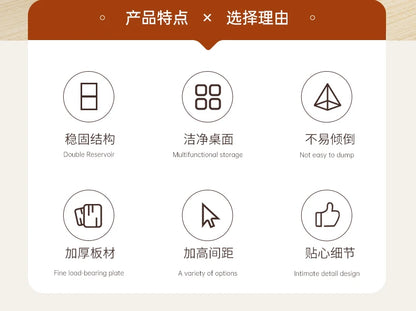 30/40/50cm Monitor Raised Shelf Office Laptop Bracket Desktop Computer Stand Desktop Rack Home Storage Holders Organizer by Smarsty