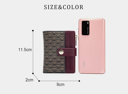 CH Women's Wallet Premium Sense Fashion Women's Card Bag Temperament Convenient Carrying Women's Small Bag Elegant High Quality - Smarsty