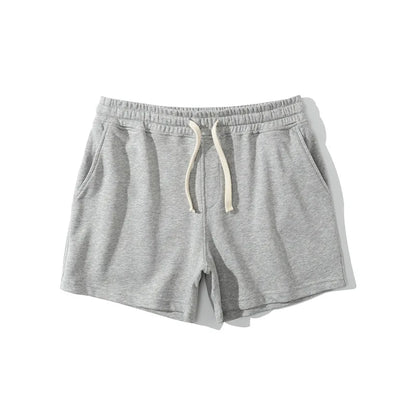 Cotton Running Shorts For Men Gym Fitness Home Casual Sport Underwear Yoga Workout Training Loose Boxers Super Short Pants Sweat - Smarsty