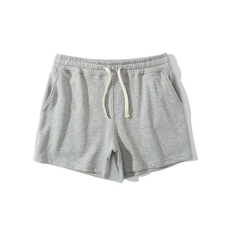 Cotton Running Shorts For Men Gym Fitness Home Casual Sport Underwear Yoga Workout Training Loose Boxers Super Short Pants Sweat - Smarsty