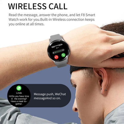 Bluetooth Smartwatch for Men and Women with Health Monitor - Smarsty