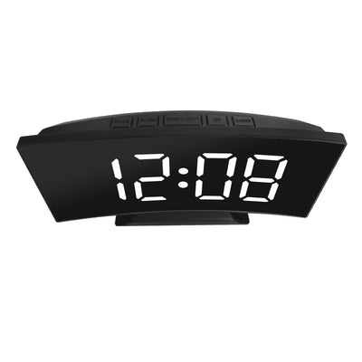 Noiseless Digital Alarm Clock with Large LED Display - Smarsty