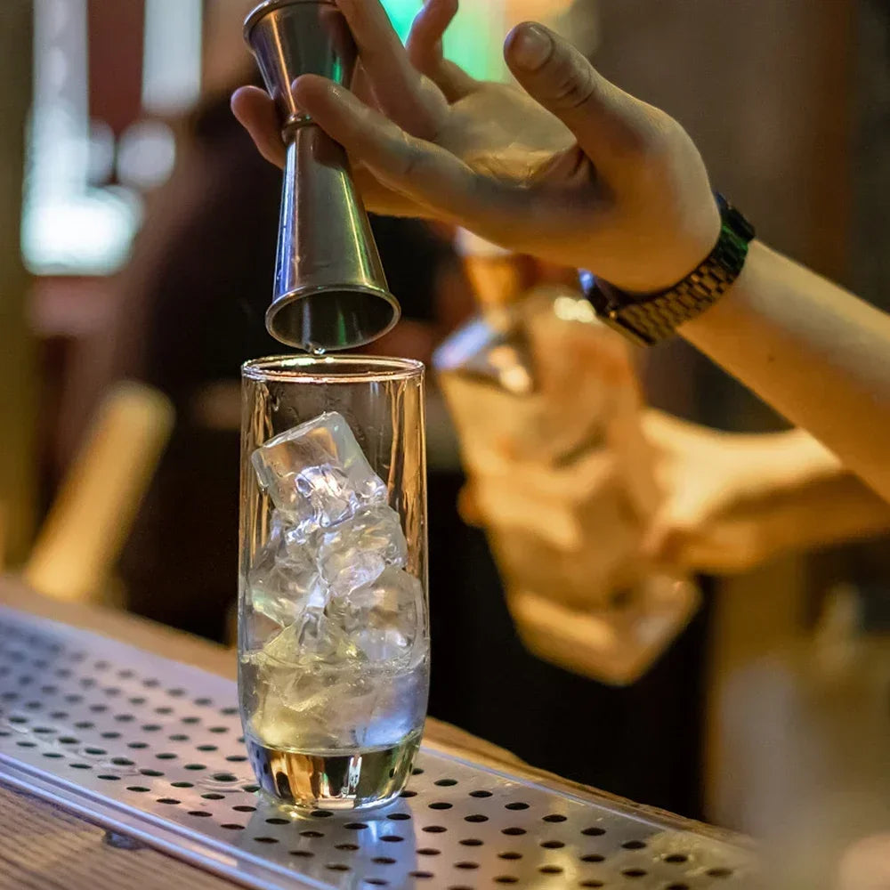 Stainless Steel Double Shot Jigger Cocktail Measure Cups - Smarsty