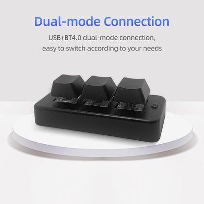 Mini Bluetooth Mechanical Keyboard Dual Mode USB Wireless