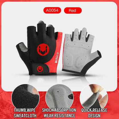 Breathable Cycling Gloves Anti Shock MTB Gloves - Smarsty