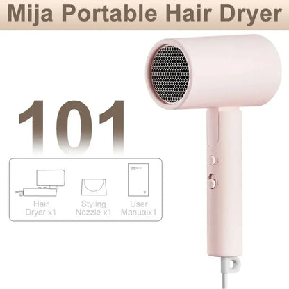 Xiaomi Mijia Portable Anion Hair Dryer Quick Dry 1600W - Smarsty