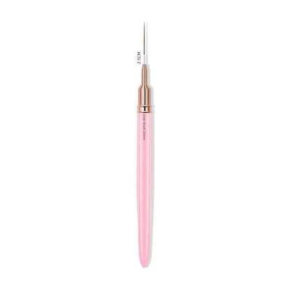 Black Nail Art Liner Brushes for Precision Design - Smarsty