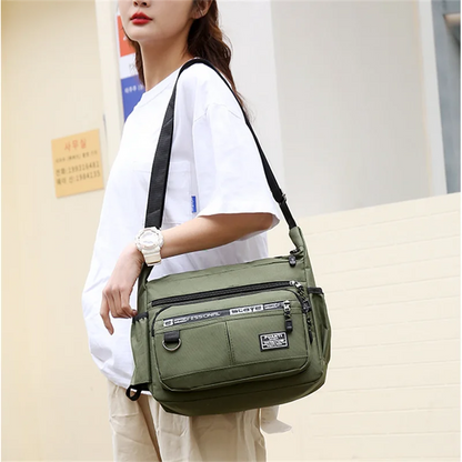 Mens Messenger Bag Crossbody Satchel Waterproof Oxford - Smarsty
