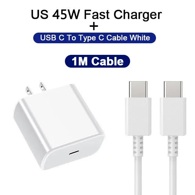 45W USB C PD Charger Fast Charging For Smartphones Portable - Smarsty
