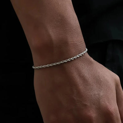 14MM Iced Prong Link Cuban Chain Bracelet for Men and Women - Smarsty