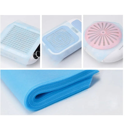 100 Pcs Disposable Nail Art Dust Filter Paper - Smarsty