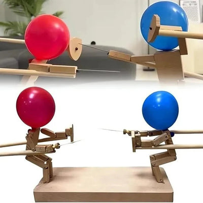 Double Battle Poke Balloon Toy Head Parent-child Interactive Toy Handmade - Smarsty
