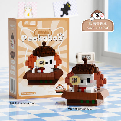 Animal Small Particle Dog Cat  Mini Building Blocks DIY Assembly Brick Sets Educational Toys for Kid 10 To 12 Year Birthday Gift - Smarsty
