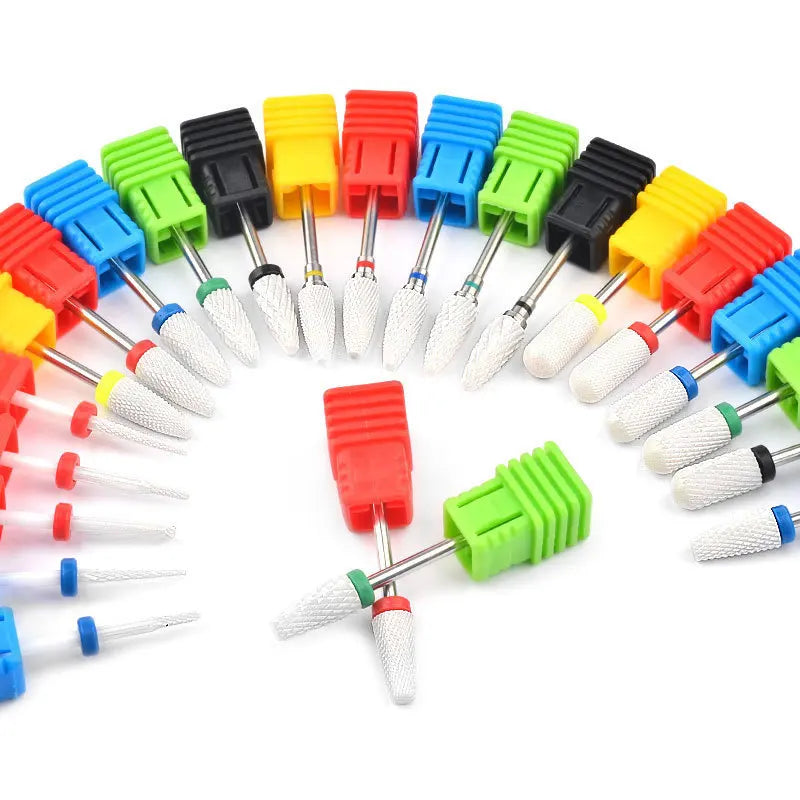 Ceramic Nail Drill Bits for Efficient Manicure and Pedicure - Smarsty