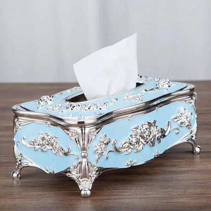 European tissue box, high-end hotel restaurant napkin extraction box, kitchen and living room tabletop tissue storage box