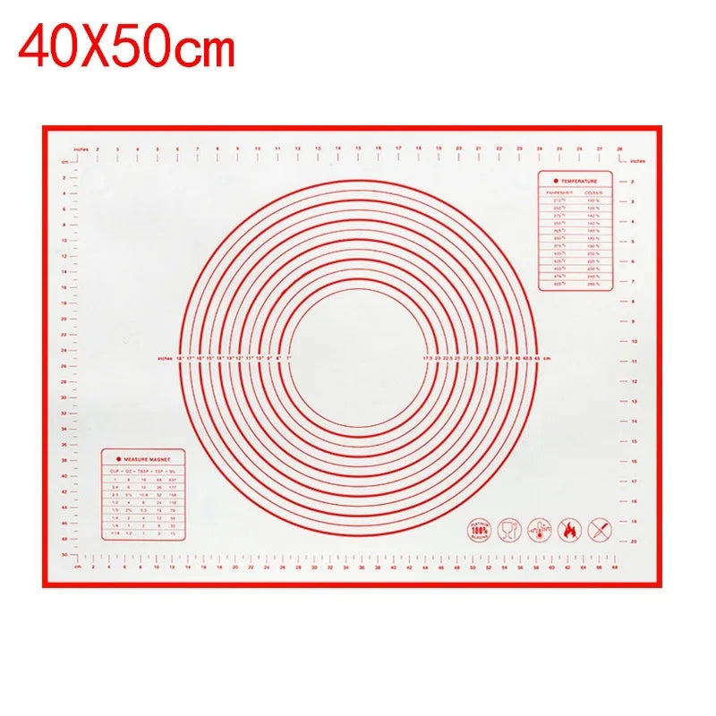 Non-Stick Silicone Baking Mat for Easy Dough Preparation - Smarsty