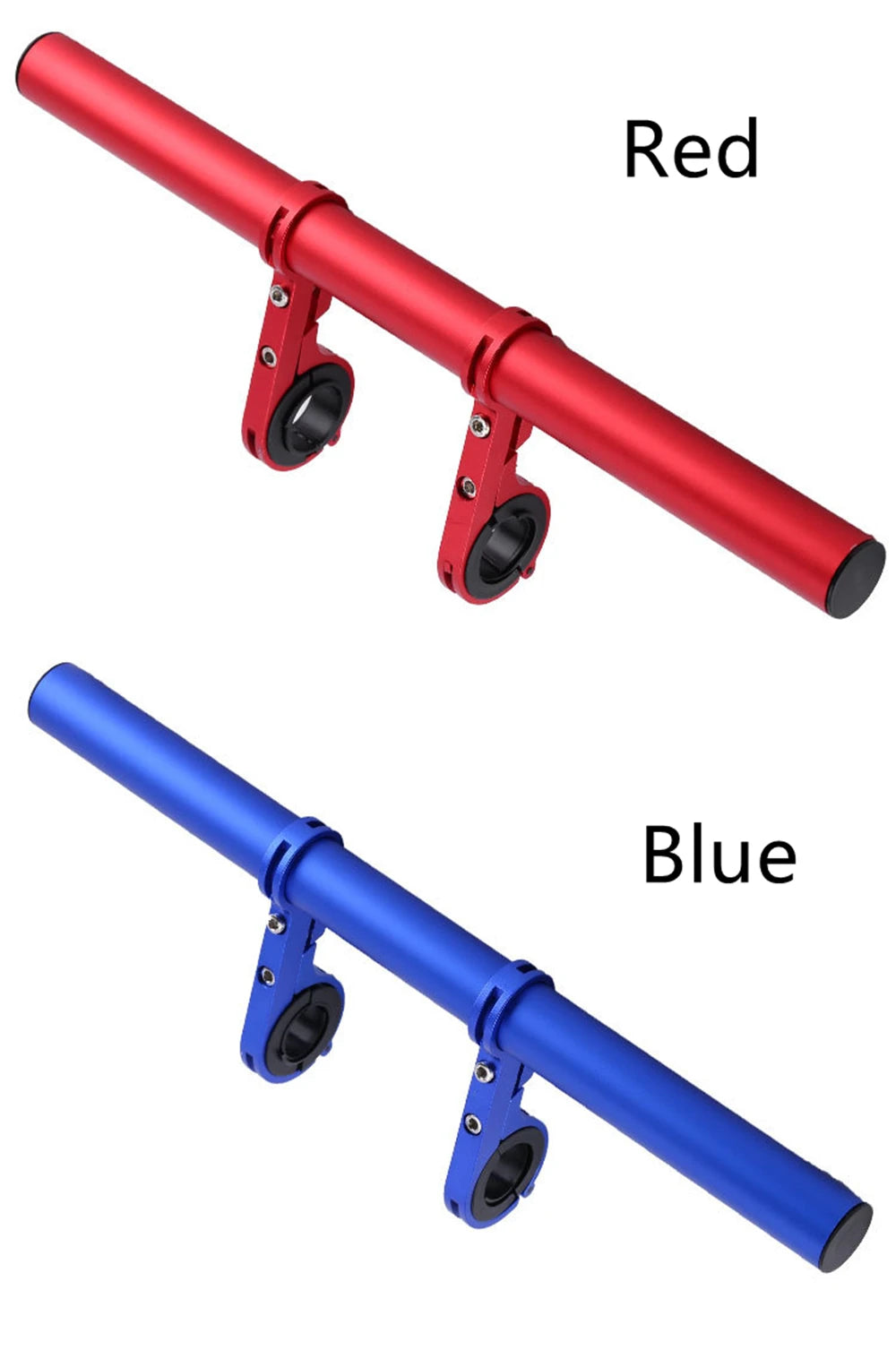 10/20/30cm Bicycle Handlebar Extended Bracket MTB Headlight Mount Extented Bar Road Mountain Bike Handlebar Extender Rack Parts