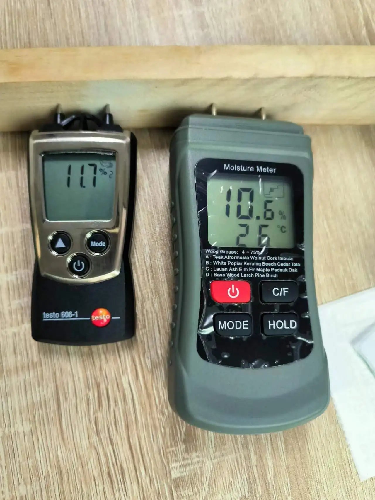 Portable Wood Moisture Meter with Digital Display - Smarsty