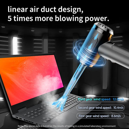 Rechargeable Portable Air Duster 50000RPM for Keyboard