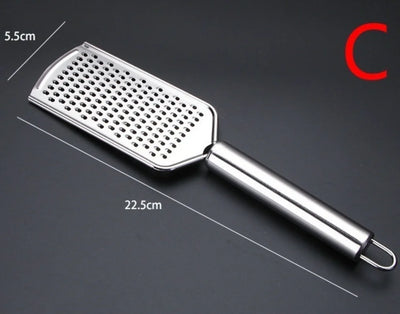 Stainless Steel Handheld Cheese Grater Multi-PurposeKitchen Food Graters for Chocolate Butter Fruit Vegetable Kitchen Items by Smarsty