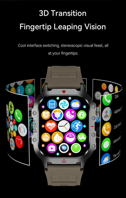 LAXASFIT Smart Watch with Large HD Screen and Fitness Tracking - Smarsty