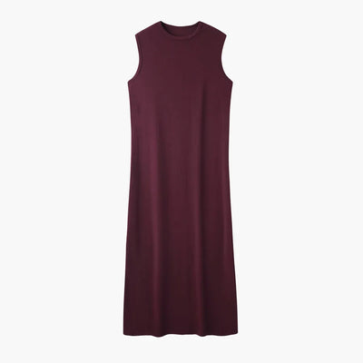 AS 2024 summer woman clothes cardigan Ankle Length maxi dress nature fiber ribbing fabric clothing  ( Ship in 1 day) - Smarsty