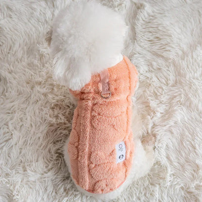 Soft Fleece Dog Sweater for Winter Warmth - Smarsty