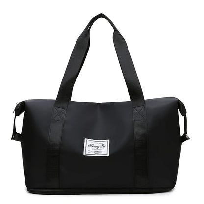 Waterproof Nylon Travel Duffle Bag for Women Large Capacity - Smarsty