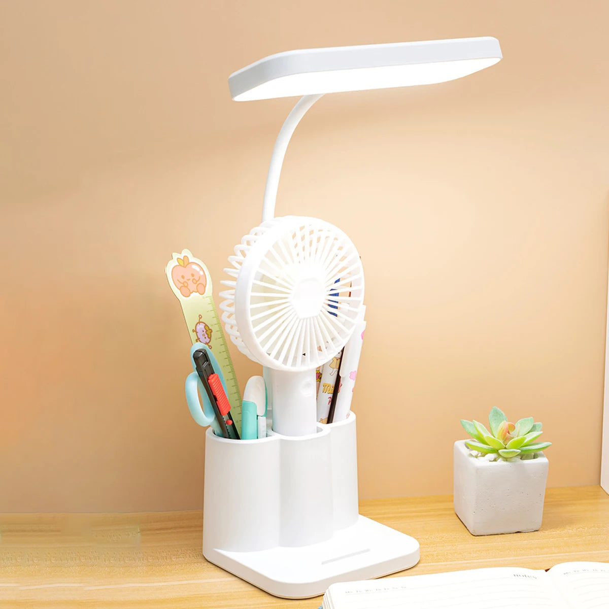 USB LED Table Lamp with Eye Protection for Reading - Smarsty