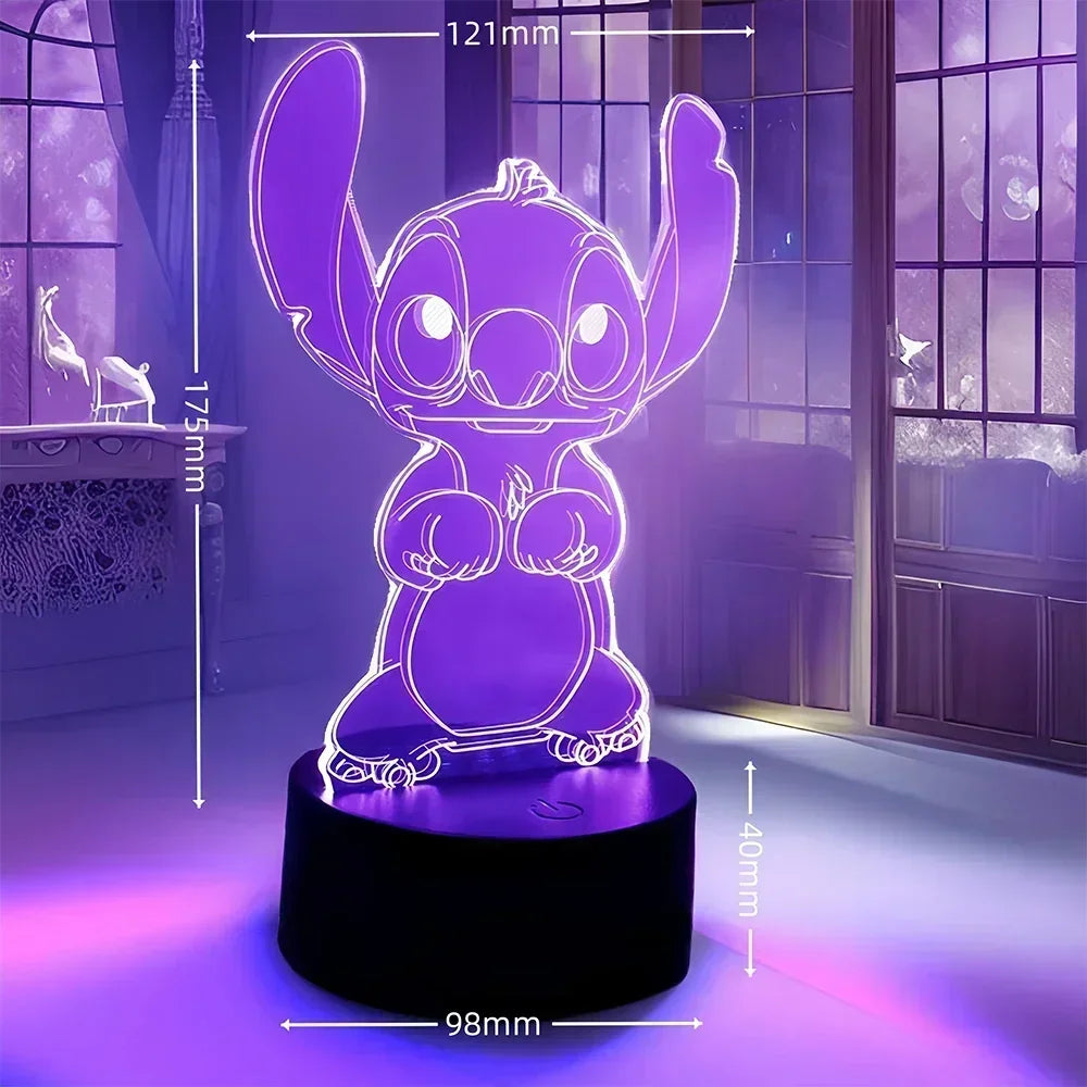 3D Illusion LED Night Light with Remote Control - Smarsty