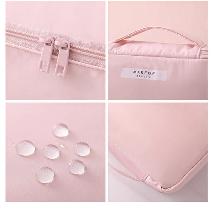 Ladies Portable Cosmetic Bag Large Capacity Travel Organizer - Smarsty