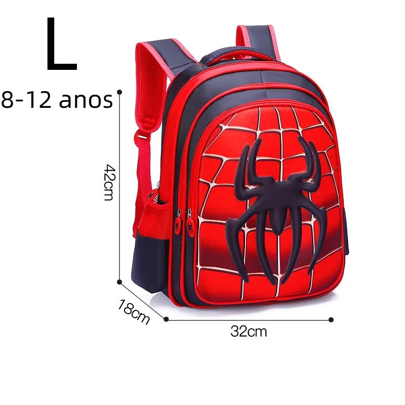 Durable 3D Spider Kids Backpack for Everyday Travel - Smarsty
