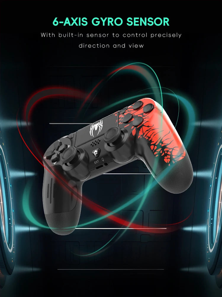 DATA FROG Wireless Game Controller for PS4 and PC - Smarsty