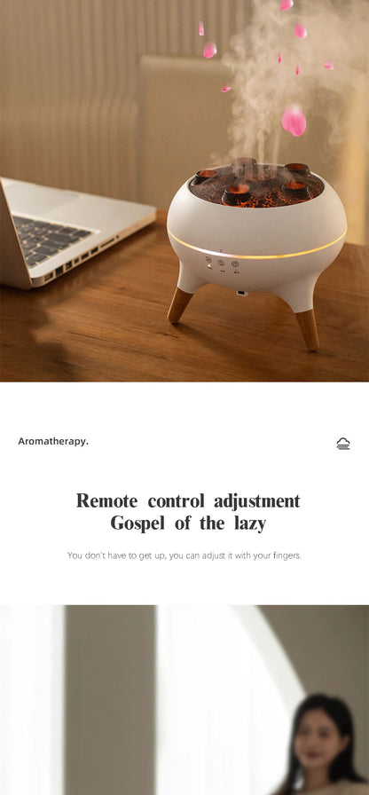Dynamic Jellyfish Air Humidifier with Remote Control - Smarsty