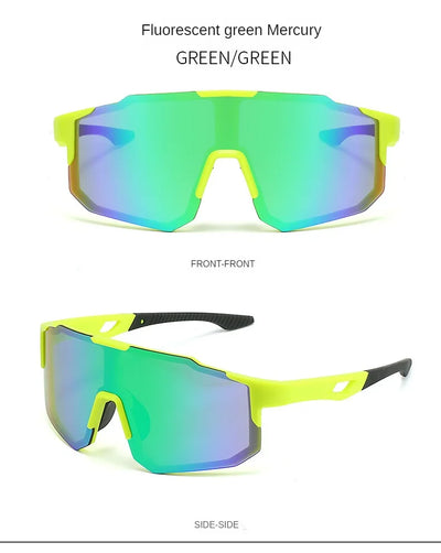 Cycling Sunglasses Sports Cycling Glasses Bike Eyewear MTB Dark Glasses Outdoor Bicycle Goggles for Men Women Sunglasses UV400 by Smarsty