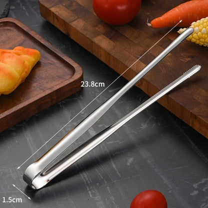 Stainless Steel Grill Tongs with Non-Slip Grip - Smarsty