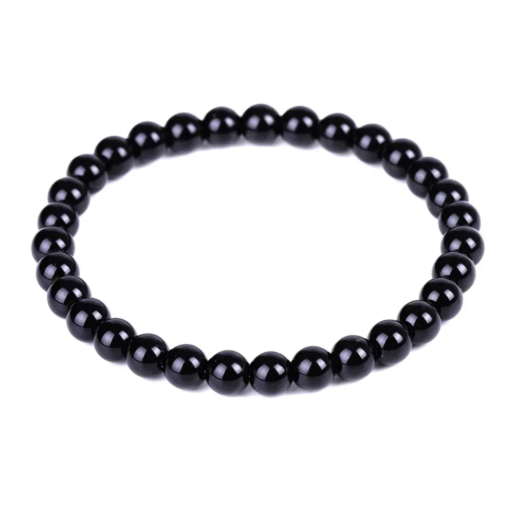Black Obsidian Bracelet for Blood Circulation and Weight Loss - Smarsty