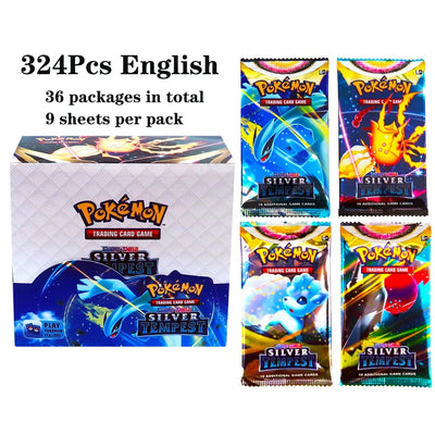 324pcs Pokemon TCG: Sword & Shield-Fusion Strike Booster Display Box (36 Packs) Board Game Card DESTINED RIVALS Stellar Crown - Smarsty
