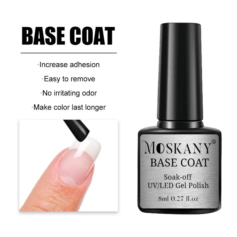 Acrylic No Acid Primer Nail Art Set with Base and Top Coat - Smarsty