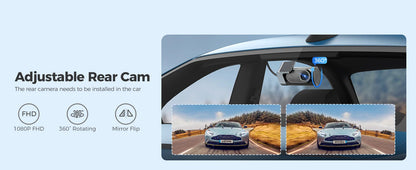 4K Dash Cam With GPS And Superior Night Vision Parking - Smarsty