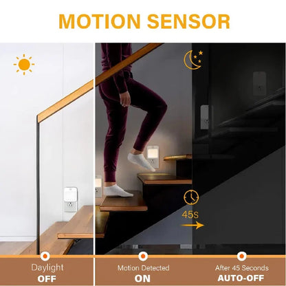 Motion Sensor LED Night Light for Children's Bedrooms - Smarsty