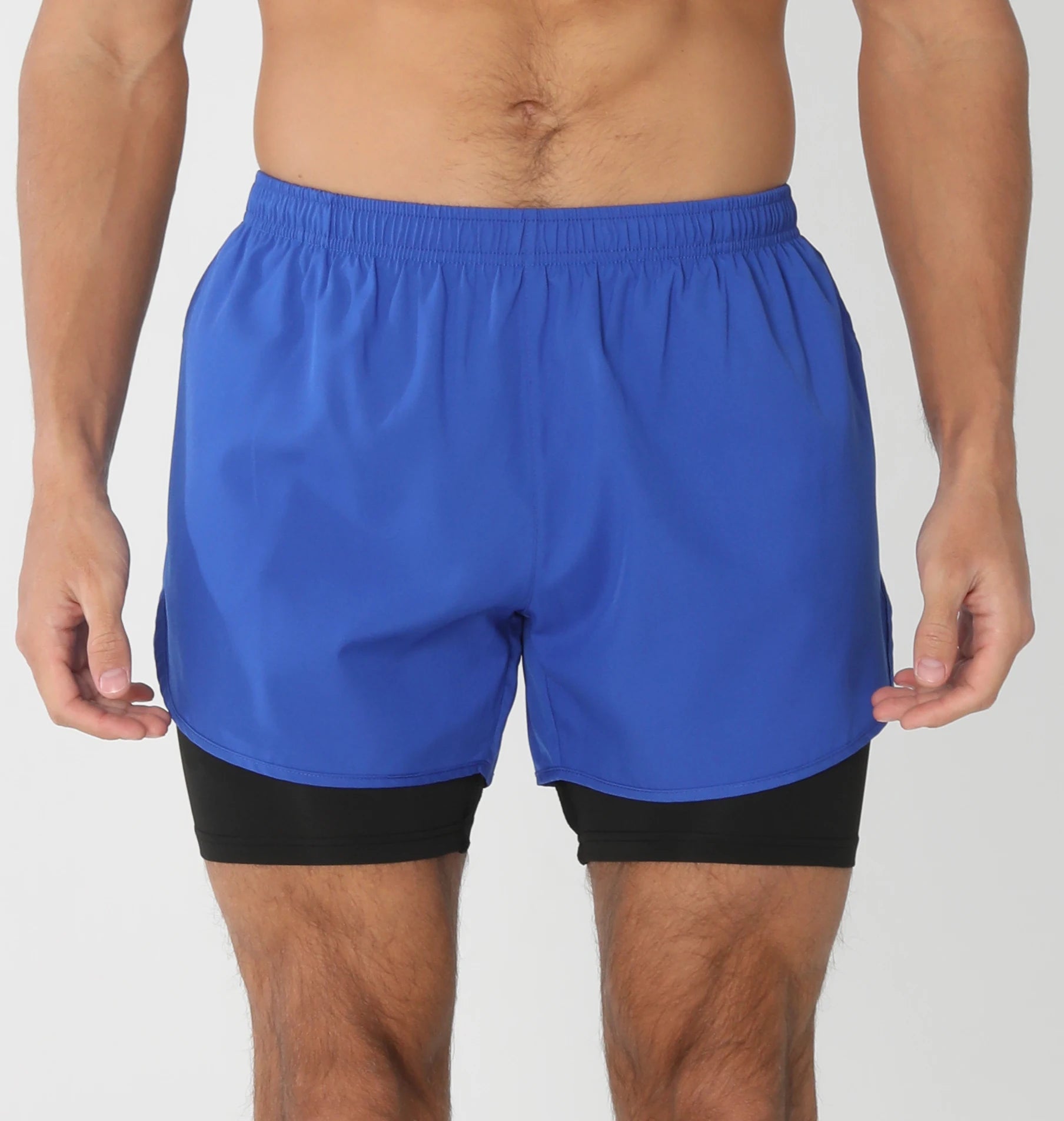 Gym Shorts Men Running Shorts with Liner Pockets Towel Loop Quick Dry Lightweight Workout Men's Breathable Athletic Sport Shorts - Smarsty