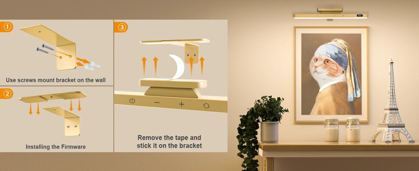 Rechargeable Touch Table Lamp with Magnetic Design - Smarsty