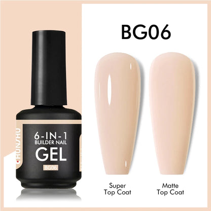 Chunshu 6 In 1 Builder UV Gel Polish 15ML - Smarsty