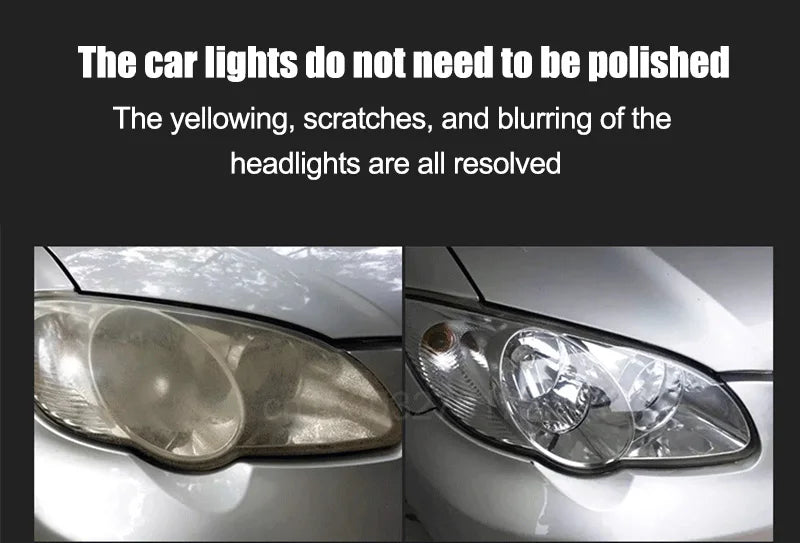 Car Headlight Restoration Polishing Kits Headlamp Repair Kits Car Light Polisher Cleaning Paste Car Paint Care Refurbish Agent - Smarsty